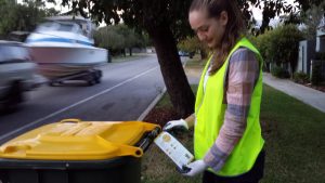 bin tagging helps residents correctly sort their waste