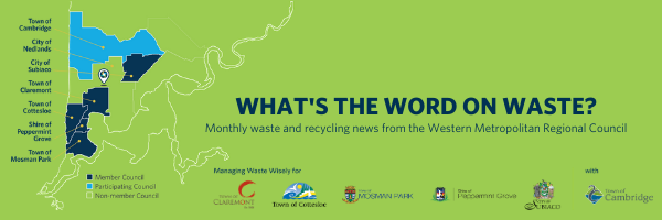 Map outlining Member and Participating Councils of the WMRC