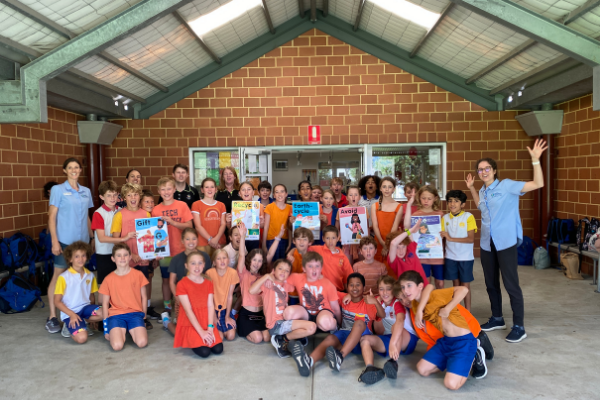 WMRC school waste activity days are a great way to help school kids learn about waste