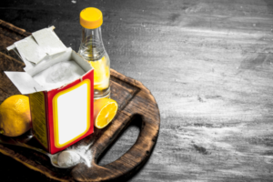 You don't Check in your pantry for items like lemon, bicarb and vinegar to clean your home and avoid unnecessary plastics and chemicals