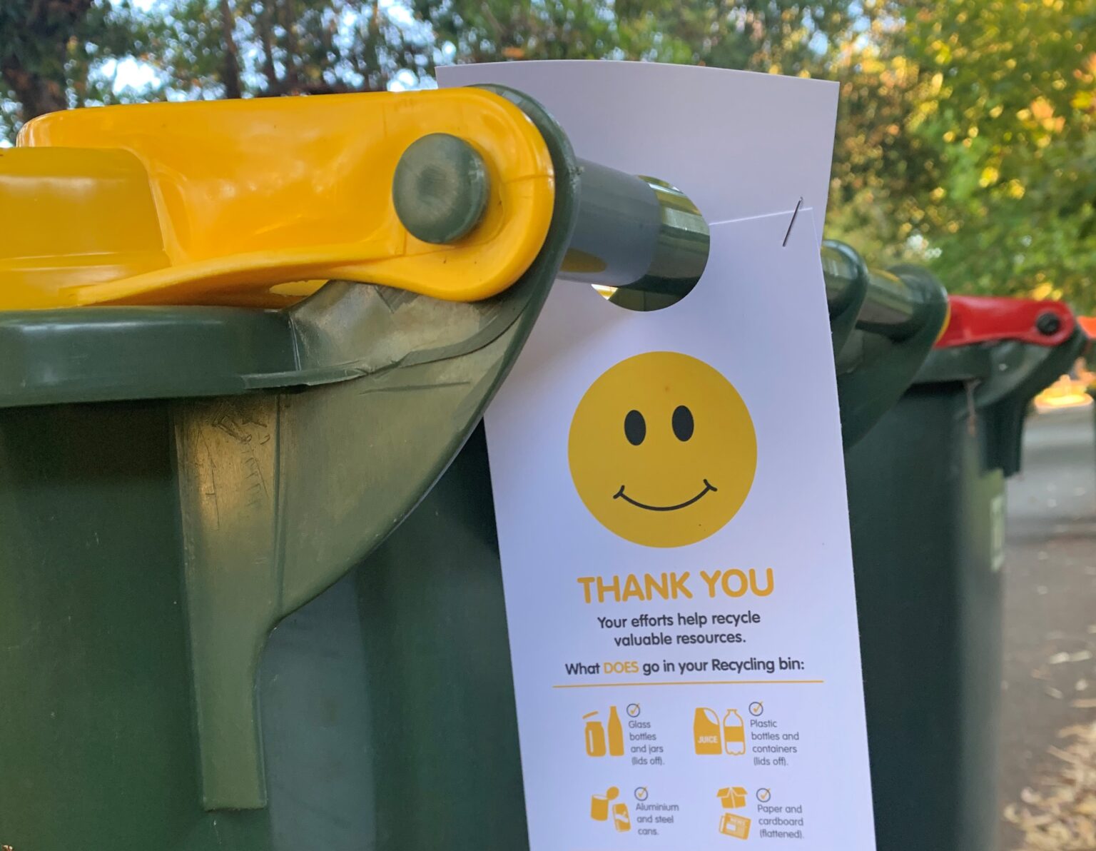 Bin tagging Western Metropolitan Regional Council